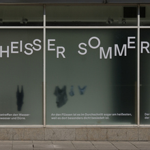 <cite>HEISSER SOMMER</cite> installation