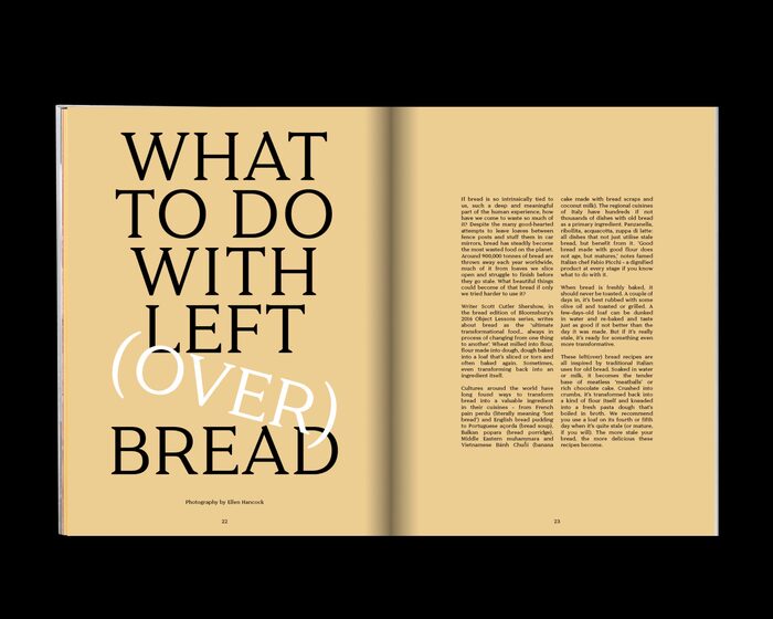 Companion magazine no. 1, “The Bread Issue” 11