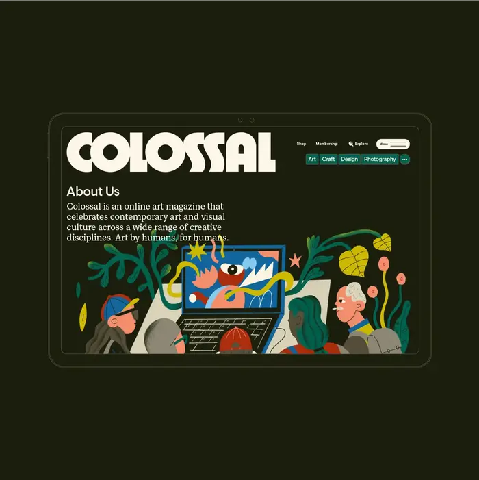 Colossal magazine 3