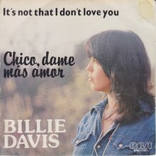 Billie Davis – “It’s Not That I Don’t Love You” / “Chico, Dame Mas Amor” Spanish single cover