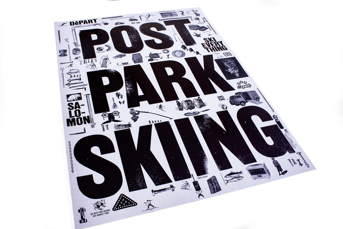 “Post Park Skiing” poster 2