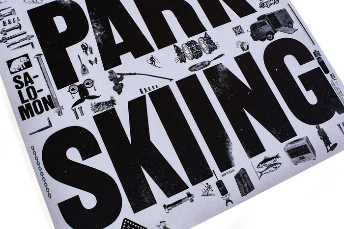 “Post Park Skiing” poster 4