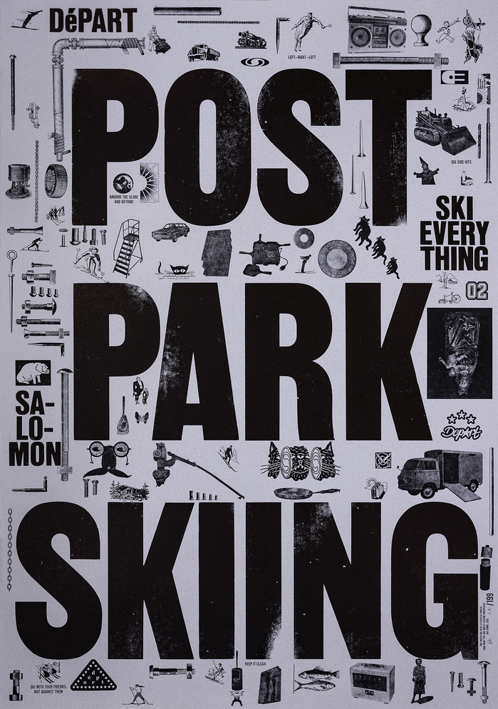 “Post Park Skiing” poster 1