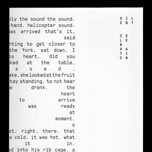 <cite>Sessiz Kutlama </cite>by Nurra Yazıcı