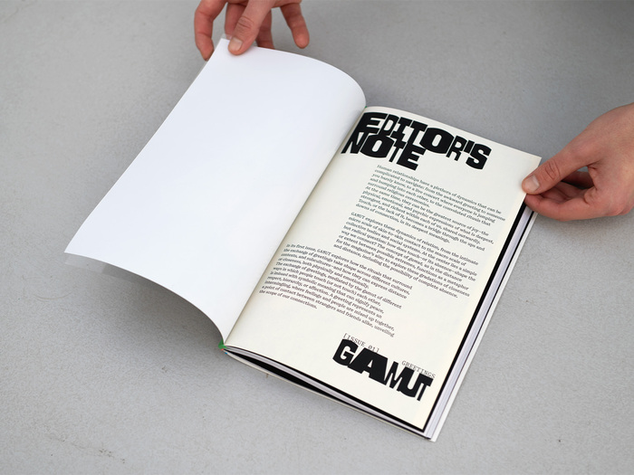 GAMUT no. 1, “Unveiling the Scope of Our Connections” 3