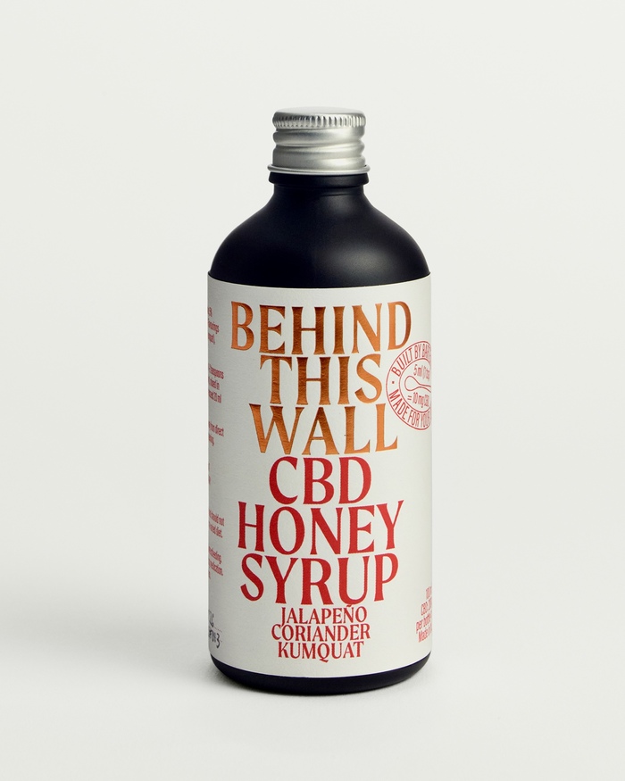 Behind This Wall CBD Honey Syrups 2