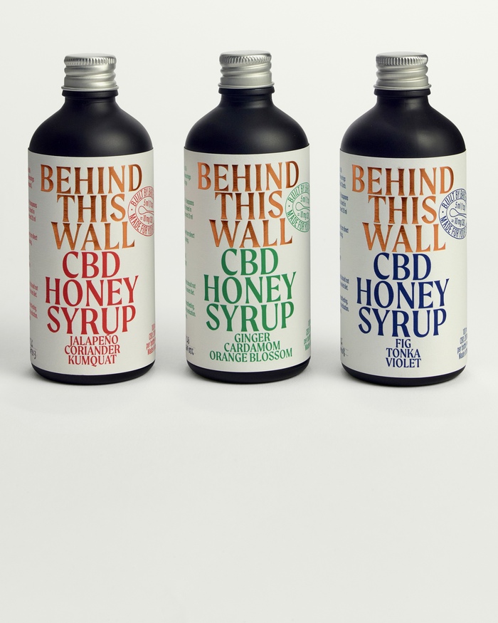 Behind This Wall CBD Honey Syrups 4