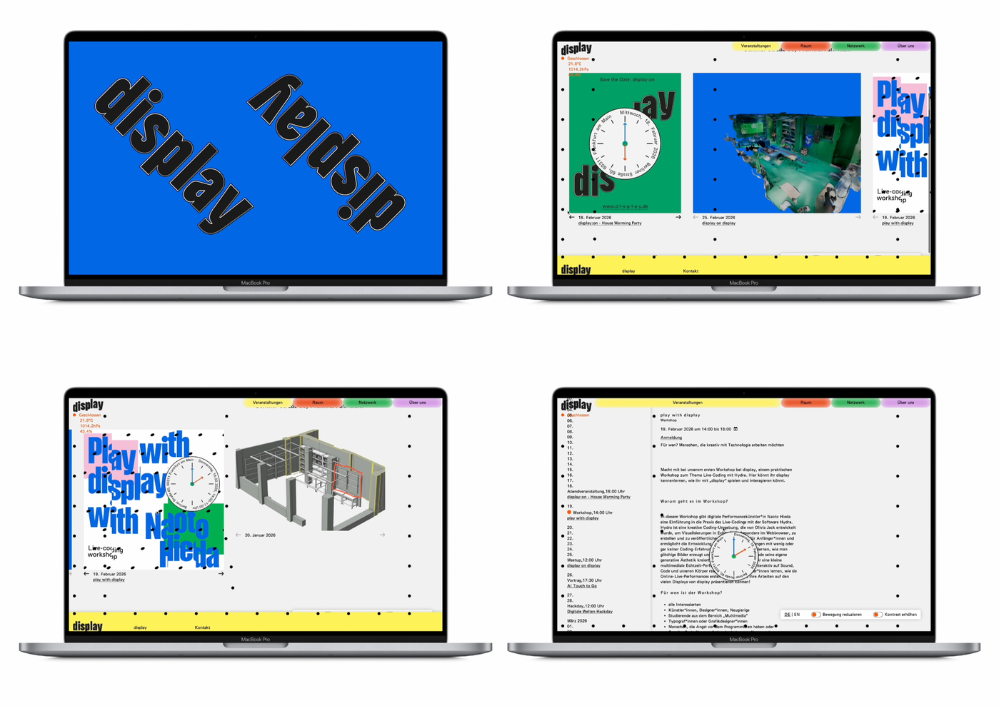 Display - Fonts In Use