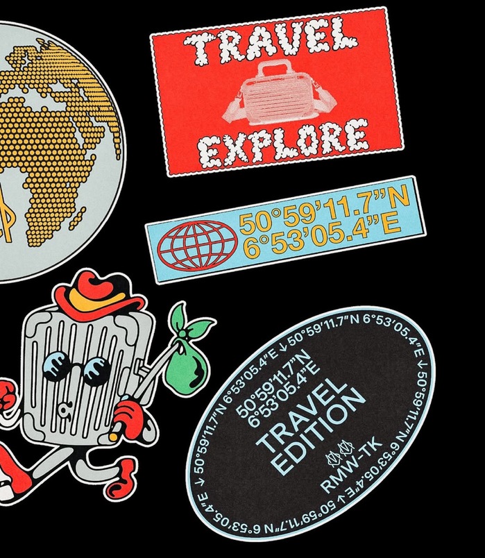 Rimowa sticker pack 7