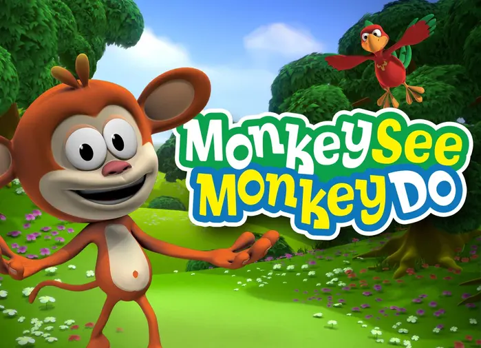 Monkey See, Monkey Do TV show logo 2