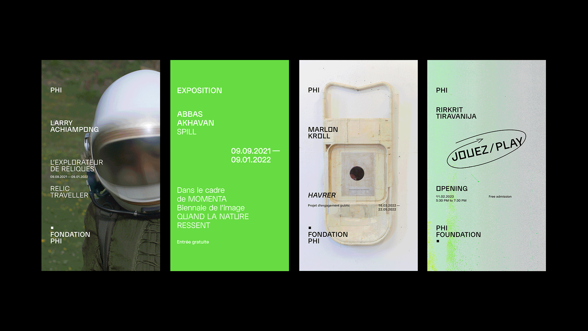 Social media assets for the PHI Foundation