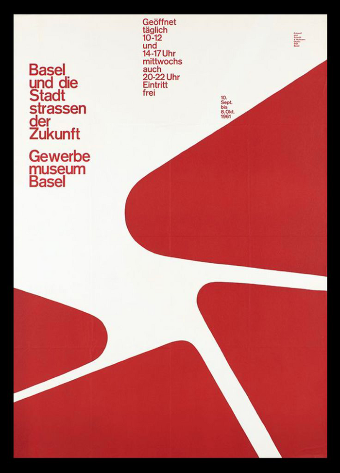 “Basel und die Stadtstrassen der Zukunft” poster 2