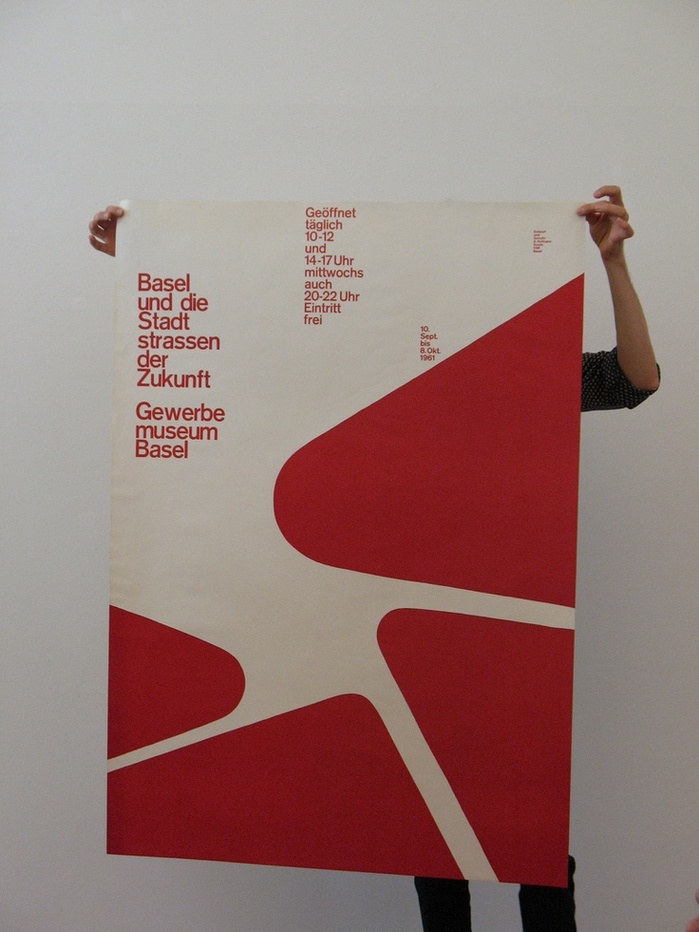 “Basel und die Stadtstrassen der Zukunft” poster 1