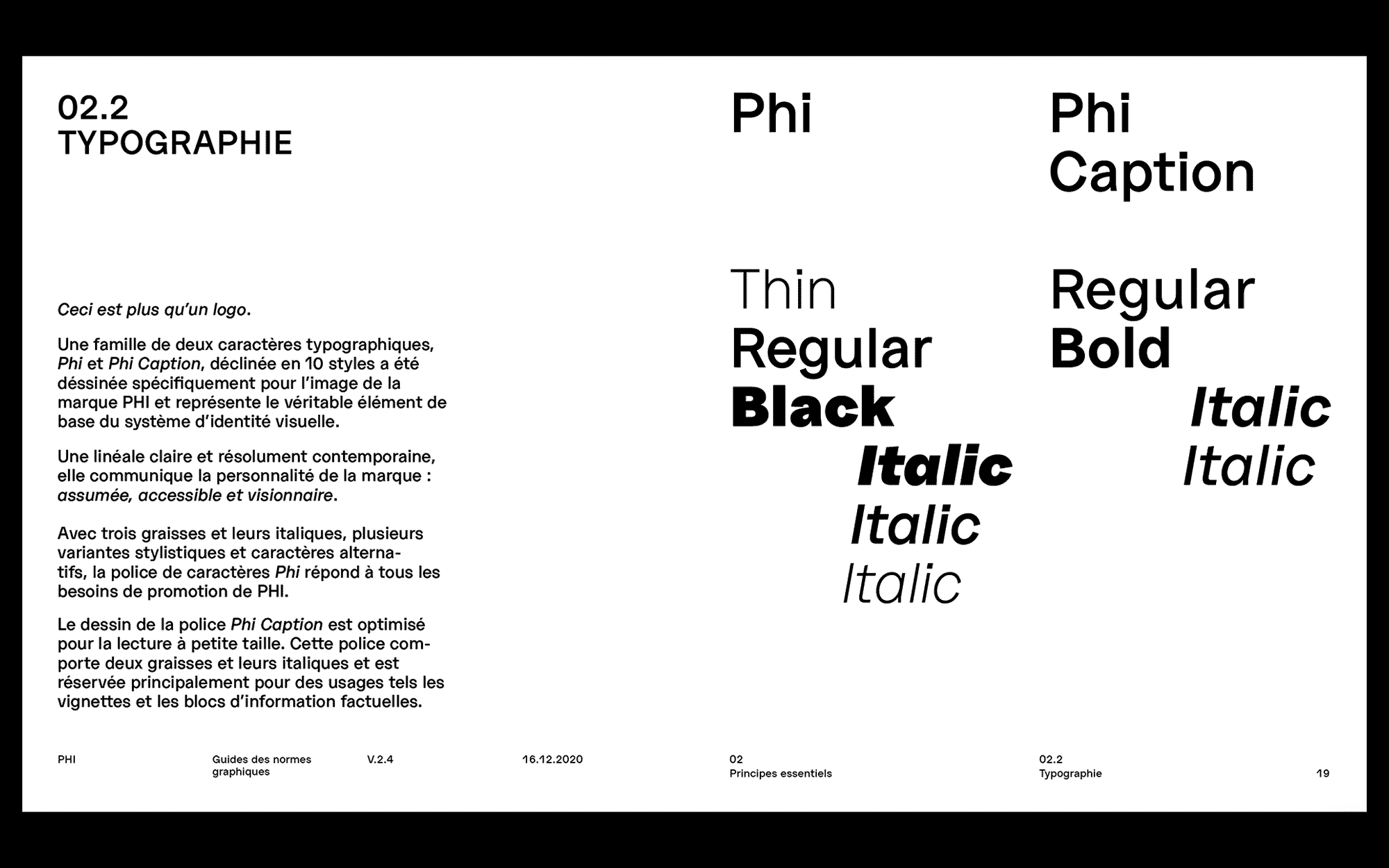 PHI's brand guide