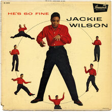 Jackie Wilson – <cite>He’s So Fine</cite> album art