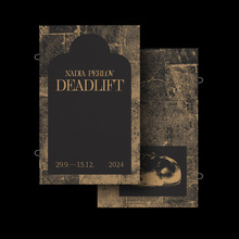 Nadia Perlov – <cite>Deadlift</cite> exhibition booklet