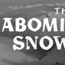 <cite>The Abominable Snowman</cite> title card