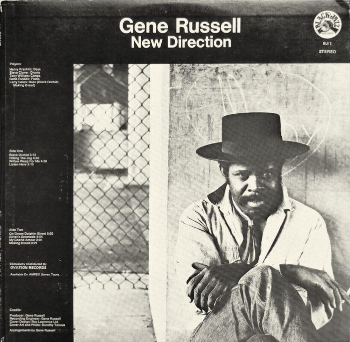 Gene Russell – New Direction album art