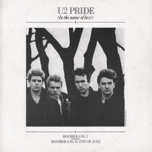 U2 – “Pride (In the Name of Love)” single cover