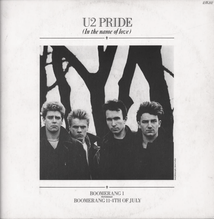 U2 – “Pride (In the Name of Love)” single cover 1