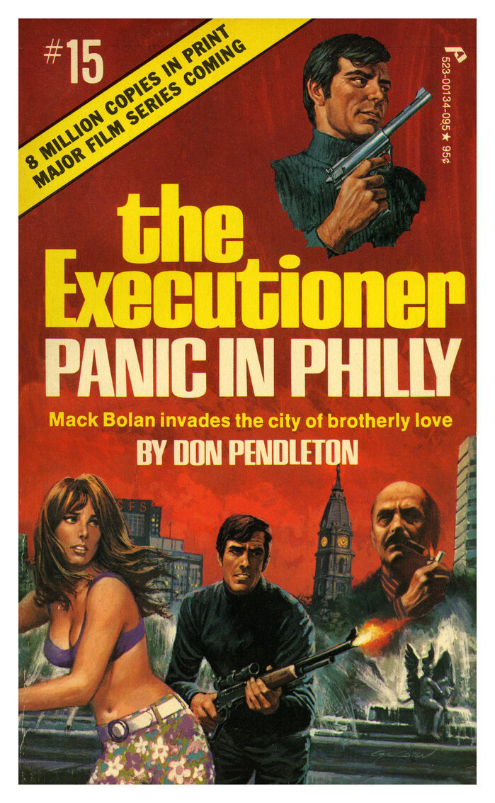 Panic in Philly, 1973. Cover art by Gil Cohen.