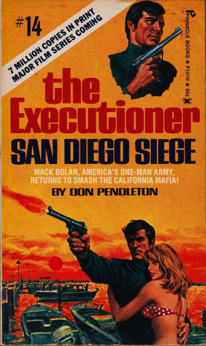 San Diego Siege, 1972. Cover art by Gil Cohen.