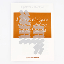 <cite>Lettres et signes dans le cinéma d’avant-garde</cite>, La petite collection #4