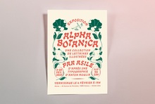 <cite>Alphabotanica</cite> exhibition poster