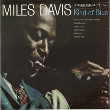 Miles Davis – <cite>Kind of Blue</cite> album art