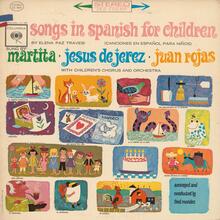 <cite>Songs in Spanish for Children</cite> album art