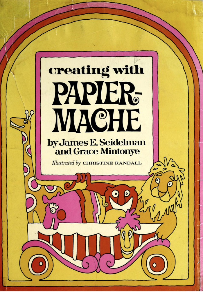 Creating with Papiermache, 1971, with illustrations by Christine Randall. This title uses the Light weight of Roxy.
