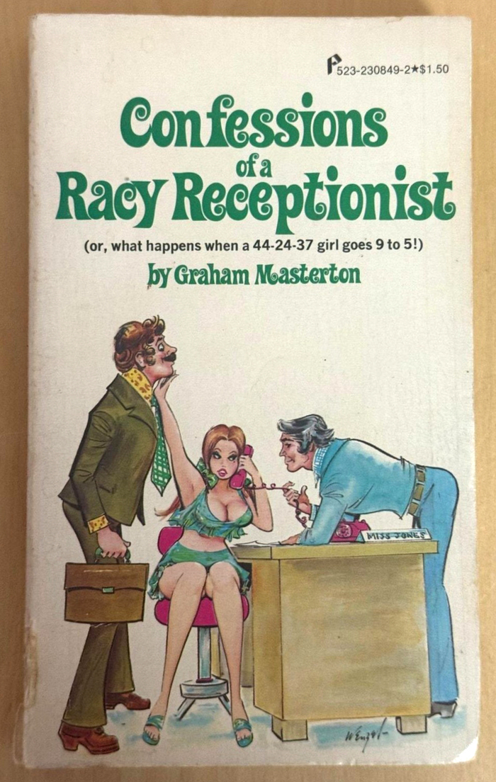 Confessions of a Racy Receptionist by Graham Masterton 1