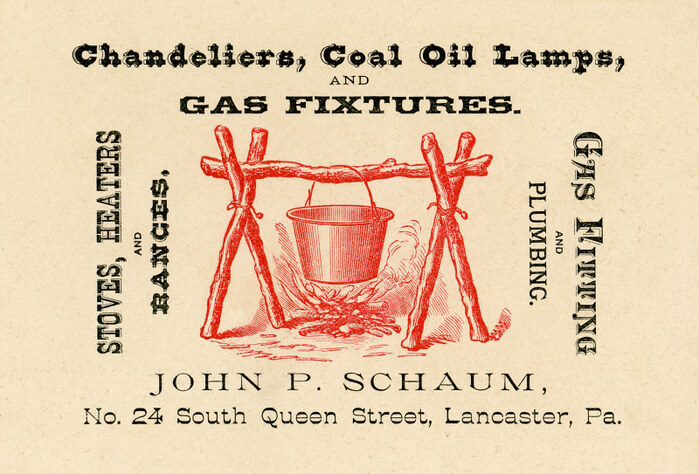 John P. Schaum business card 2