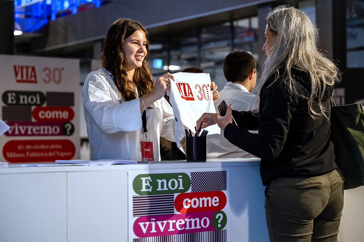 “E noi come vivremo?” festival by Vita magazine - Fonts In Use
