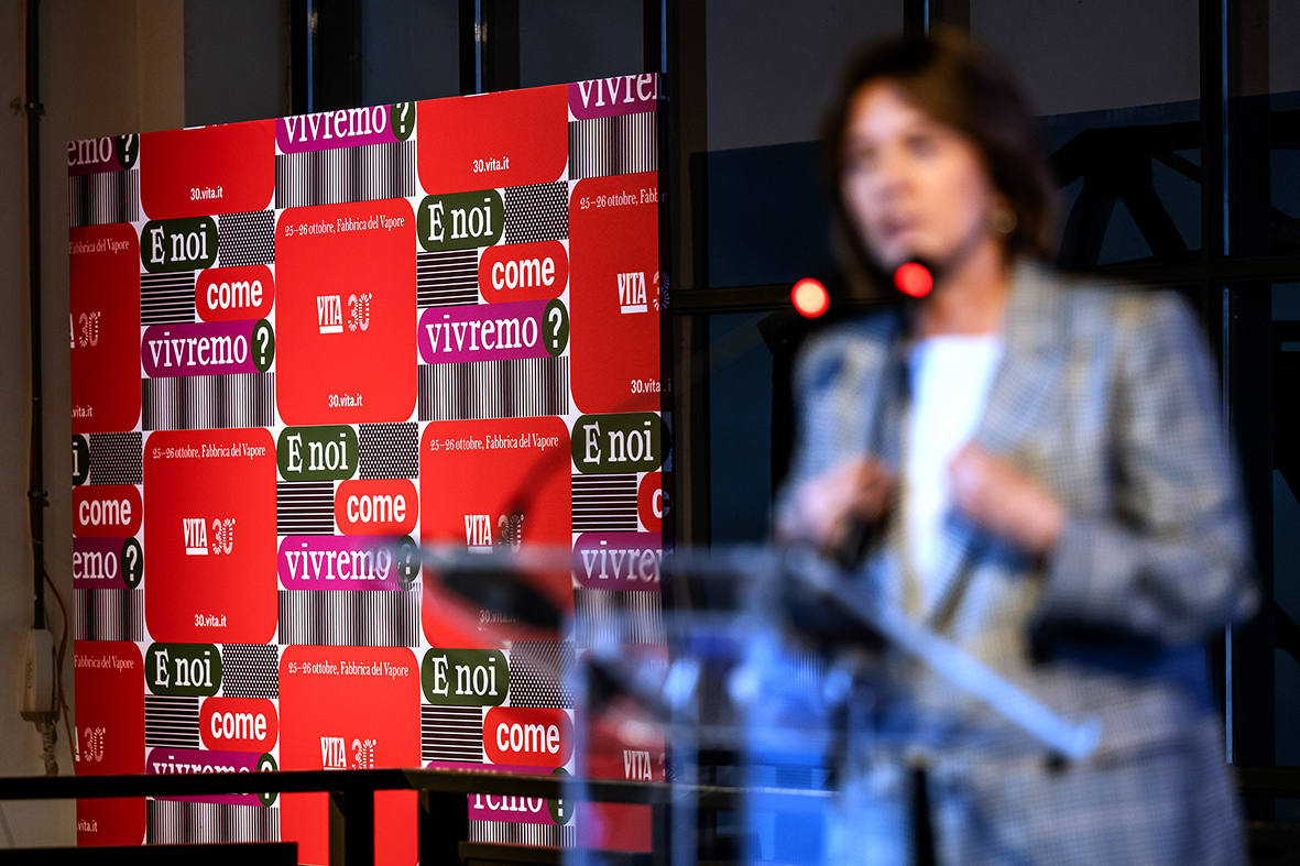 “E noi come vivremo?” festival by Vita magazine - Fonts In Use