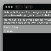 Gabriel Guilherme personal website