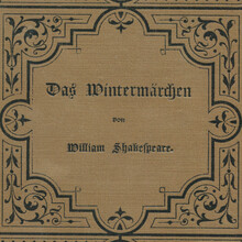 <cite>Das Wintermärchen</cite> by William Shakespeare, Hendel