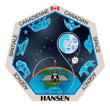 Jeremy Hansen Artemis II mission patch