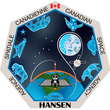 Jeremy Hansen Artemis II mission patch