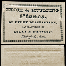 Hills &amp; Winship business card