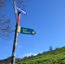 Drei Weieren branding and wayfinding