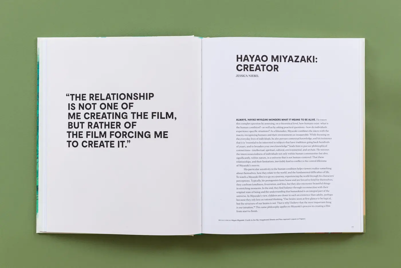 Hayao Miyazaki monograph