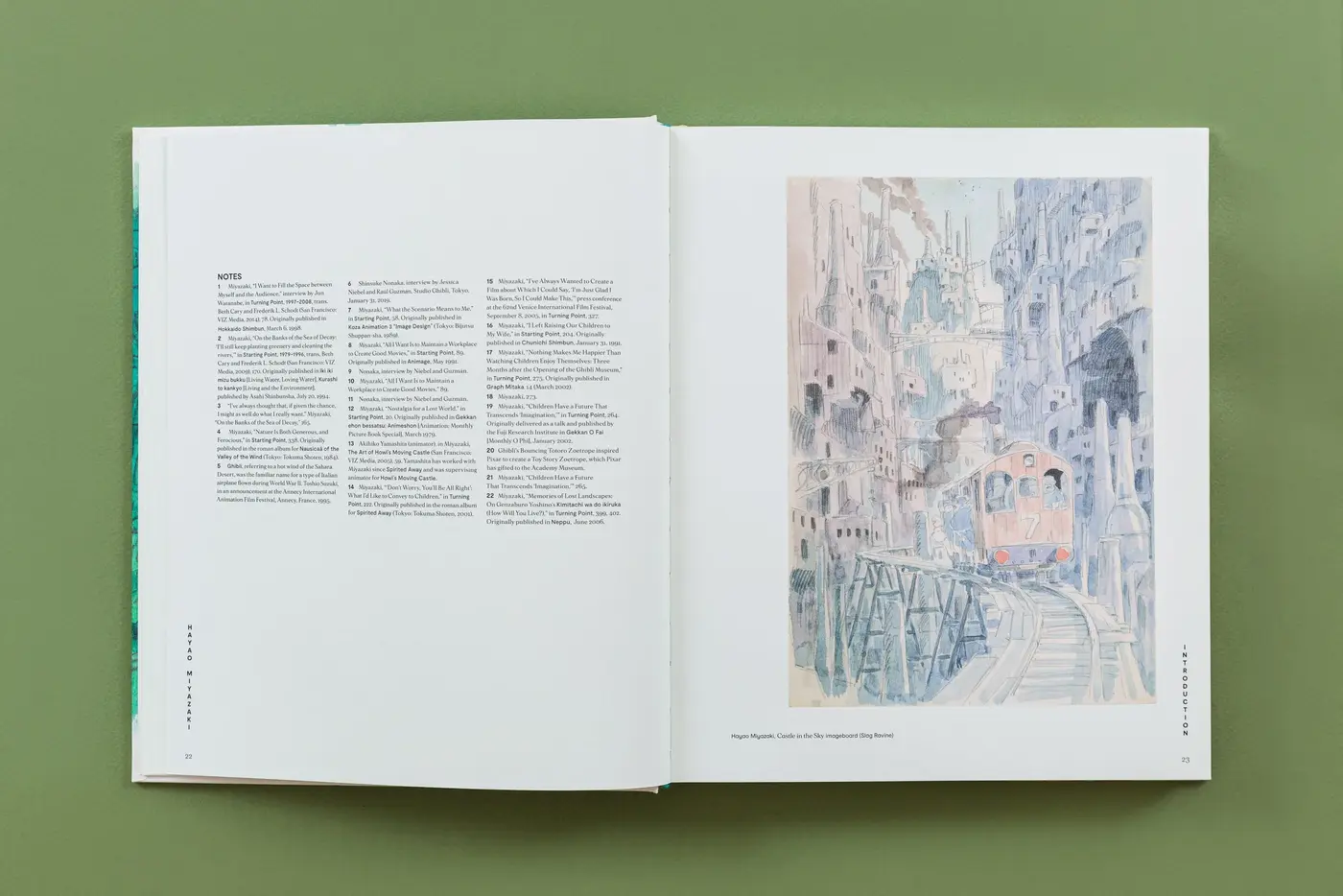 Hayao Miyazaki monograph