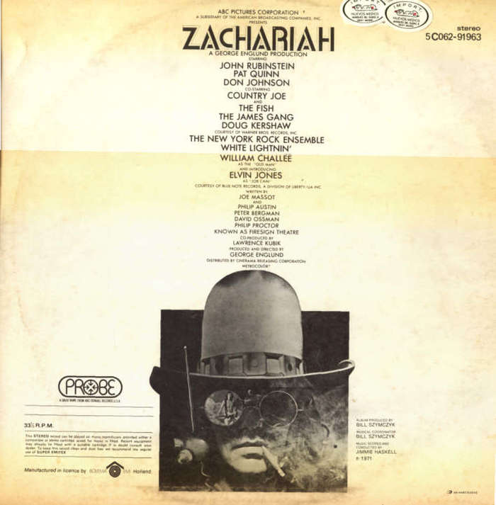 Zachariah: The First Electric Western 3