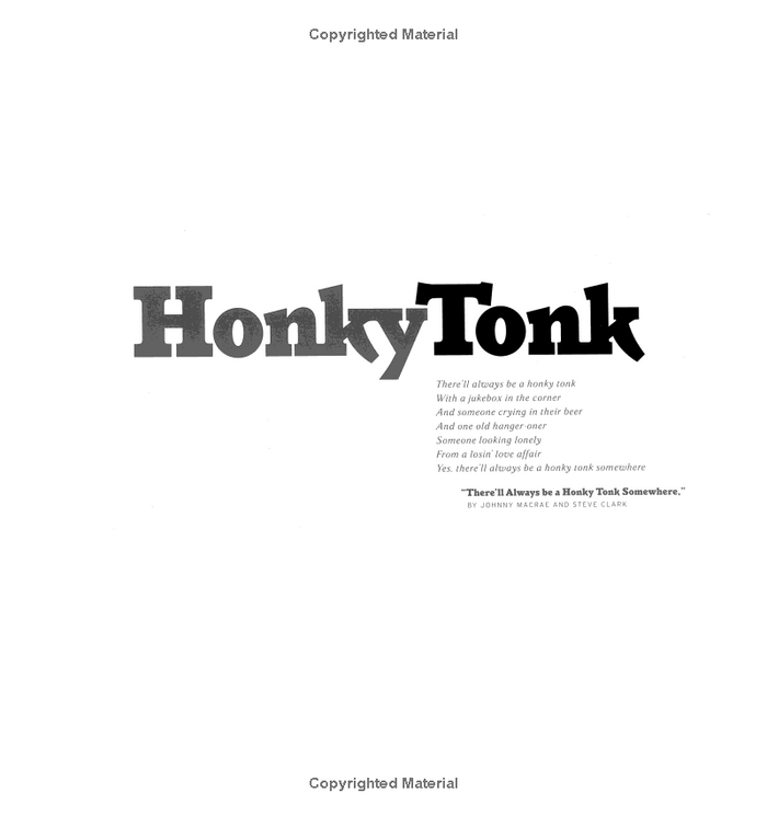 Honky Tonk: Portraits of Country Music, 1972–1981 3