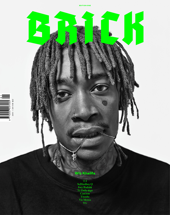 Brick magazine, issue 1 - Fonts In Use