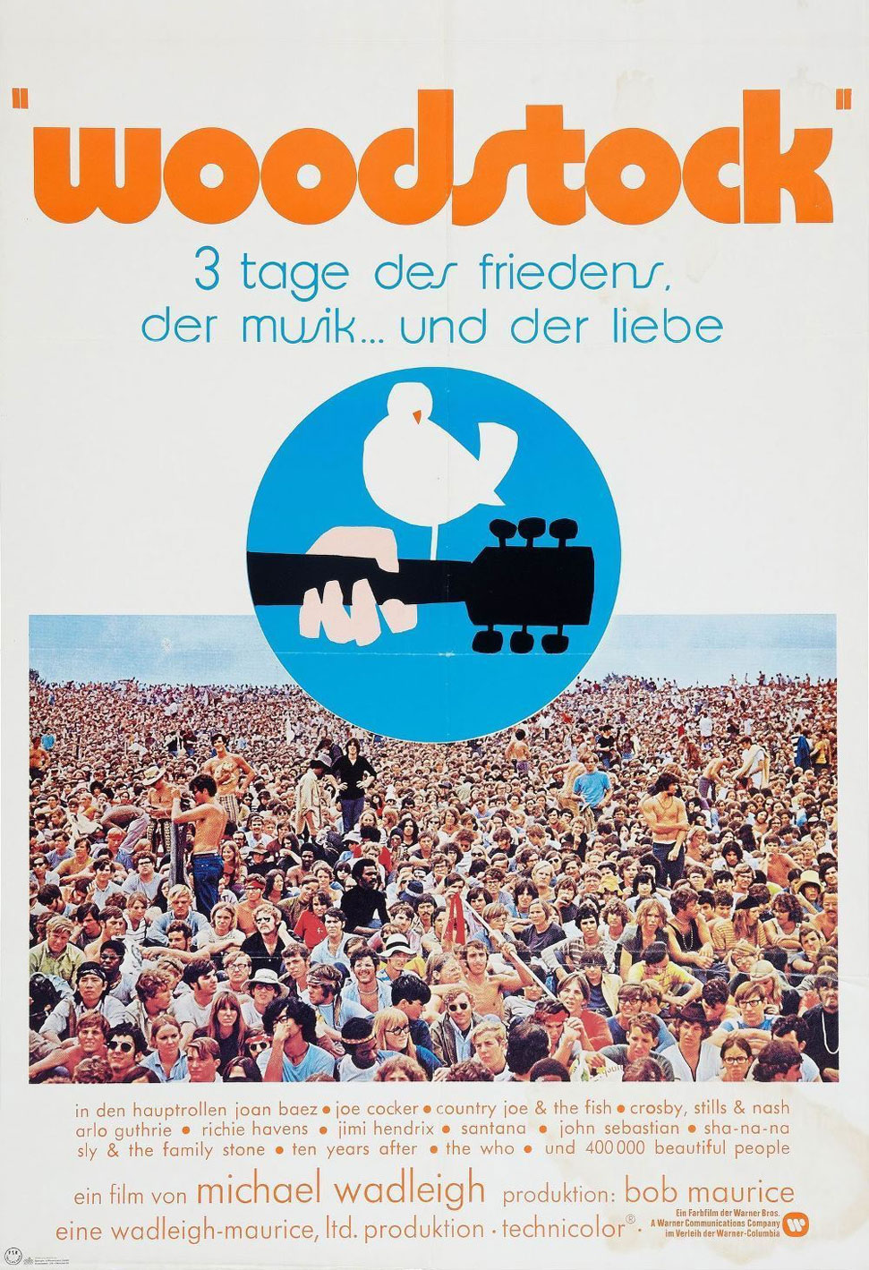 Woodstock movie posters - Fonts In Use