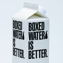 Boxed Water Is Better packaging