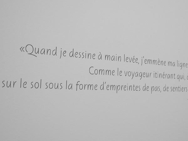 Une bréve histoire des lignes exhibition signs 2