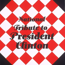 National Tribute to President Clinton invitation